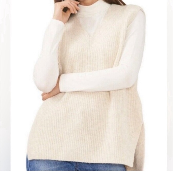 Vince Camuto Sweaters - vince camuto malted color oversized vest
